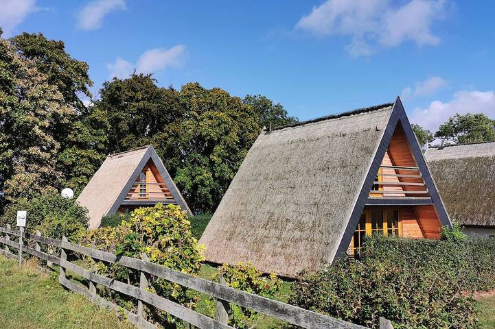 Ferienhaus für 2 Personen, mit Garten und Balkon