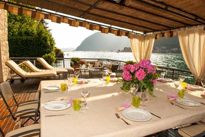 Location de vacances pour 7 personnes, avec vue ainsi que jardin et vue sur le lac à Sulzano - 4