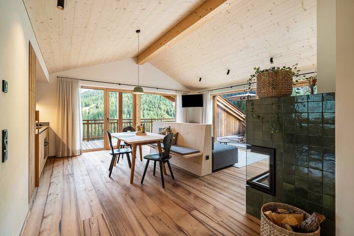Ganze Wohnung, Ferienwohnung 'Mucher Jakob' mit Bergblick, privater Terrasse und Wlan in Ulfas, Moos in Passeier