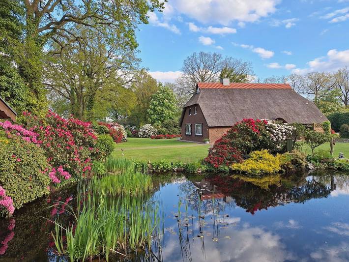 Ferienhaus für 4 Personen, mit Terrasse und Garten in Wiefelstede