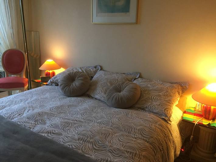 Chambre d’hôte pour 2 personnes, avec Balcon et Vue sur le lac à Tours