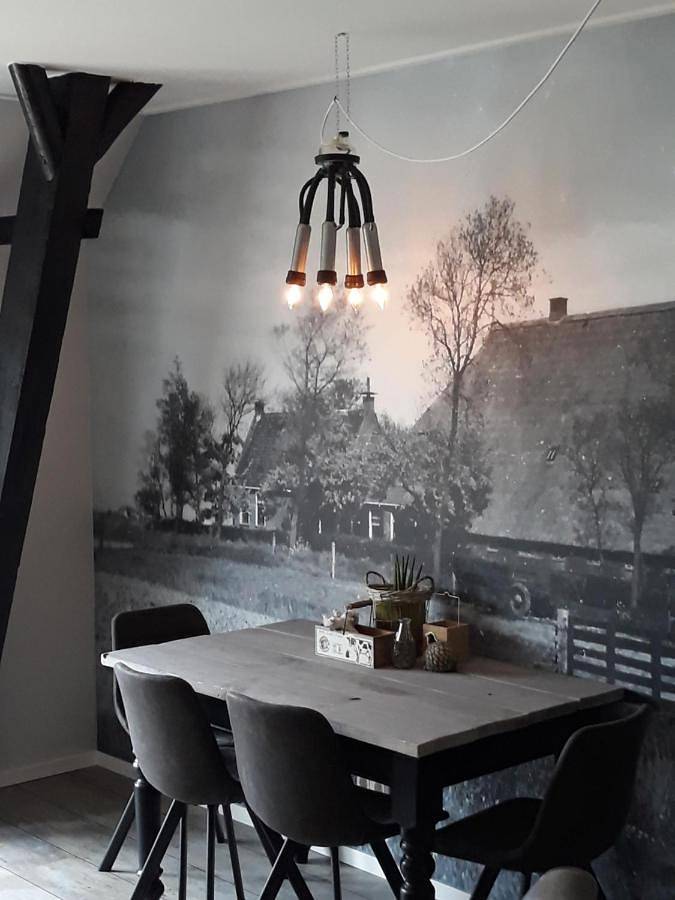 Ferienwohnung für 4 Personen, mit Terrasse und Garten sowie Ausblick