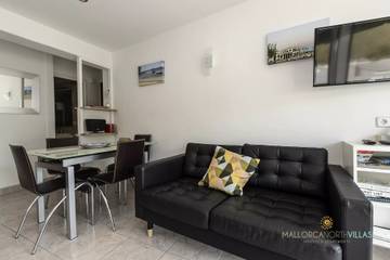Apartment in Playa del Port de Pollença, Pollença für 4 