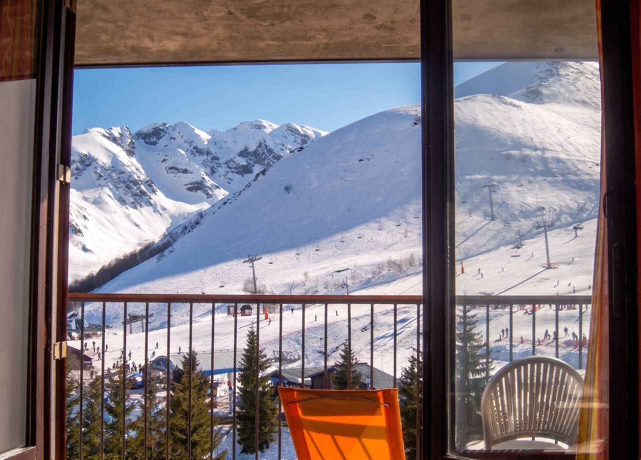 Ganze Wohnung, Charmantes Apartment in Gouaux-de-Larboust mit Bergblick in Peyragudes, Französische Pyrenäen