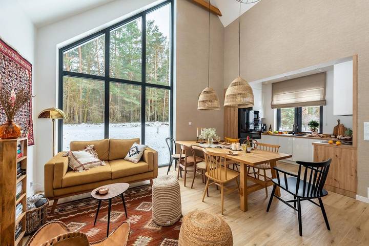 Villa für 10 Personen, mit Ausblick und Sauna sowie Garten, mit Haustier in Polen