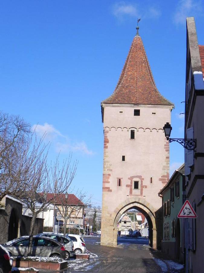Gîte pour 2 personnes, avec balcon et vue à Rosheim - 3