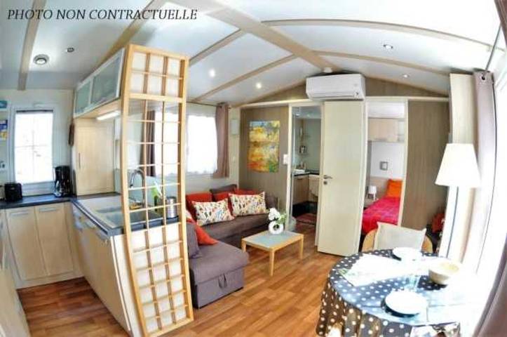 Mobil home pour 6 personnes à Castelnau-de-Guers - 4
