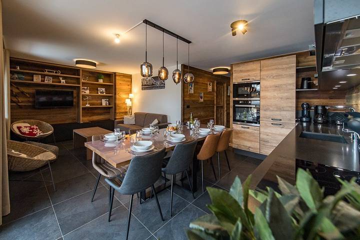 Appartement de vacances pour 8 personnes, avec terrasse à Saint-Sorlin-d'Arves