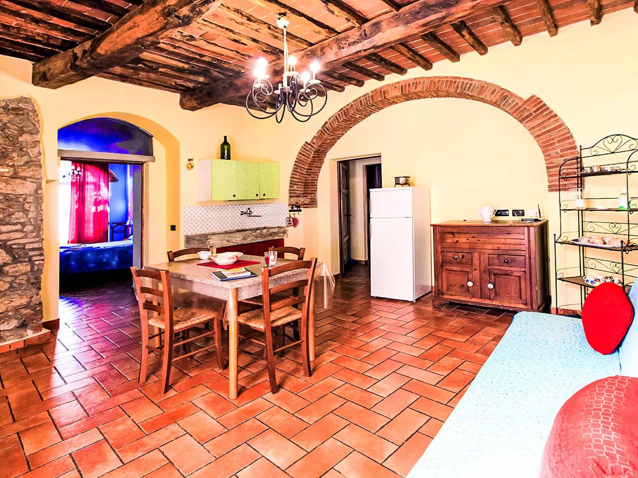 Apartamento entero, 3 estancias 5 Personas in Campiglia Marittima, Costa Etrusca