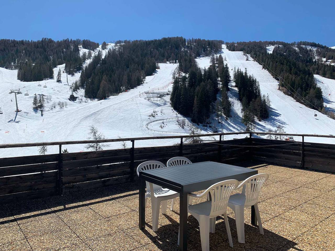 Appartement entier, 3 Pièces pour 8 pers., terrasse et vue pistes à Pra-Loup in Pra-Loup (station de ski), Pra-Loup