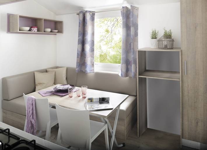 California Village Mobilehome Happy Comfort für 5 Personen in Montalto di Castro, Viterbo Provinz