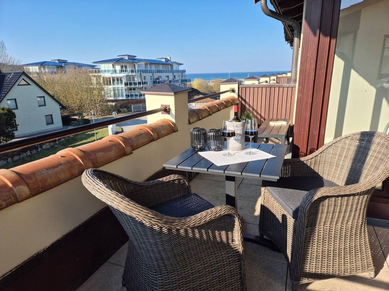 Ganze Ferienwohnung, Urlaubsträume Am Meer, We 2.7, Penthouse mit Meerblick in Kühlungsborn, Mecklenburgische Ostseeküste