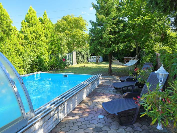 Ferienhaus für 4 Personen, mit Balkon und Garten in Balatonmariafürdö - 2