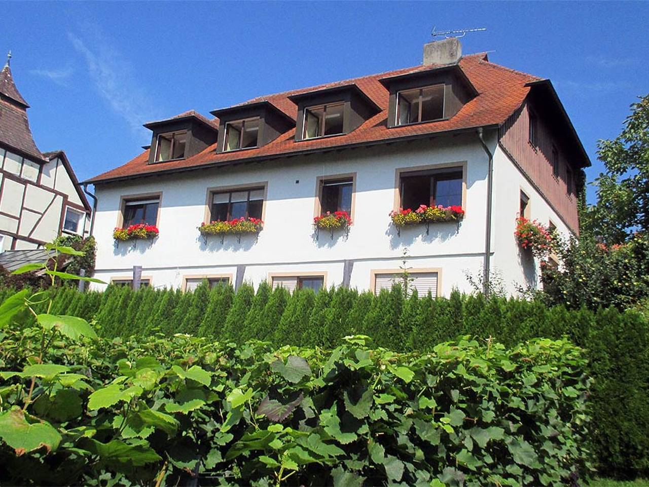 Gästehaus Ainser - Doppelzimmer Meersburg in Hagnau am Bodensee, Region Bodensee-Oberschwaben