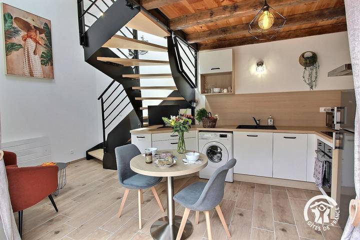 Gîte für 2 Personen, mit Terrasse