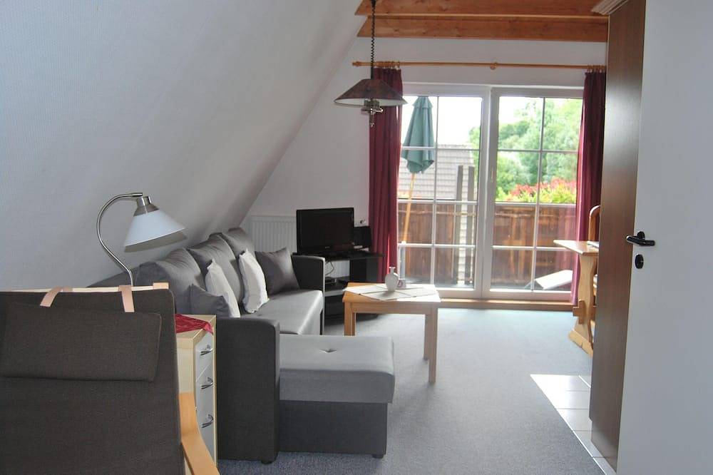 Ganze Wohnung, Ferienwohnung Stricker Typ A, Balkon in Walkenried, Harzvorland