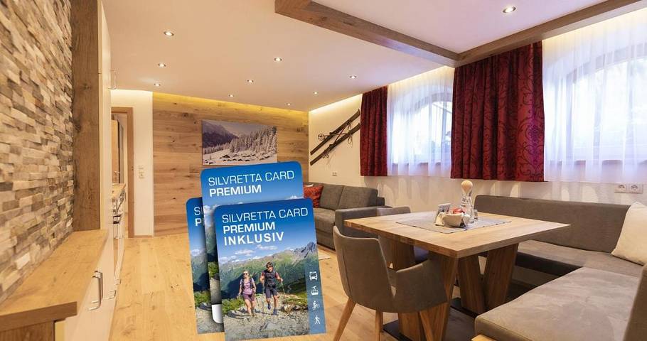 Hütte für 4 Personen, mit Terrasse und Sauna sowie Ausblick in Kappl - 4