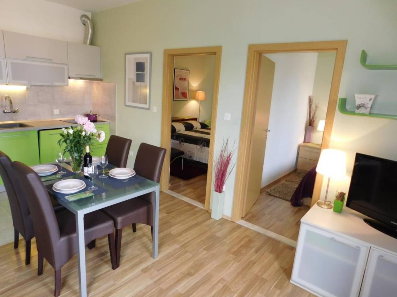 Apartamento entero, Apartments Roščić - Two Bedroom Apartment with Balcony in Podgora, Rivera de Makarska