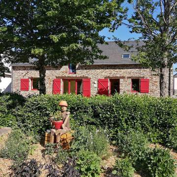 Chambre d’hôte pour 3 personnes, avec terrasse et jardin à Saint-Laurent-sur-Oust