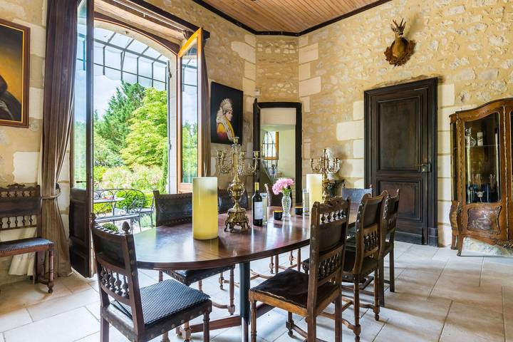 Château pour 10 personnes, avec Piscine en Nouvelle-Aquitaine - 4