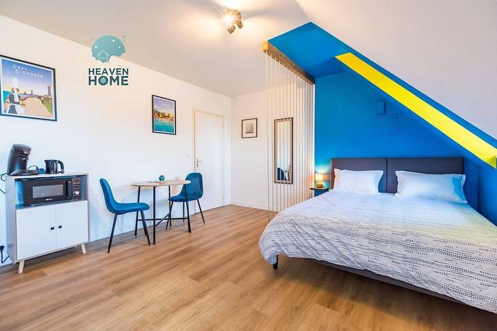 Appartement de vacances pour 2 personnes, avec jardin