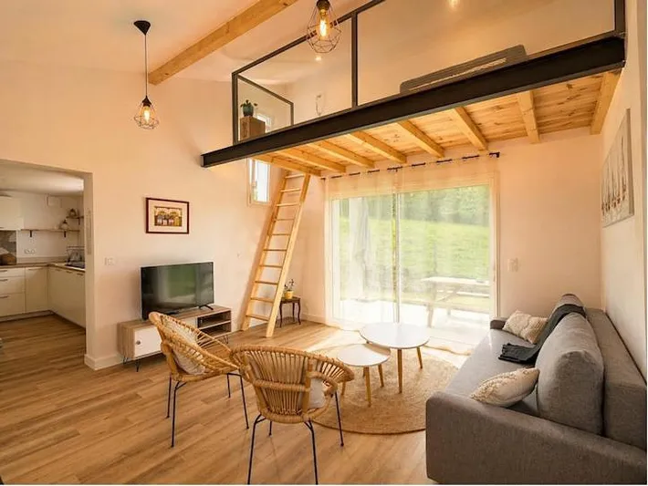 Apartamento de vacaciones para 6 personas, con vistas y jardín - 1