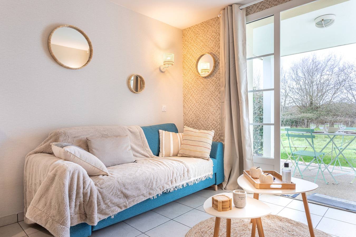 Ganze Wohnung, Ferienwohnung 'Charmant Logement' mit Gemeinschaftspool, privater Terrasse und Wi-Fi in Talmont-Saint-Hilaire, Vendée