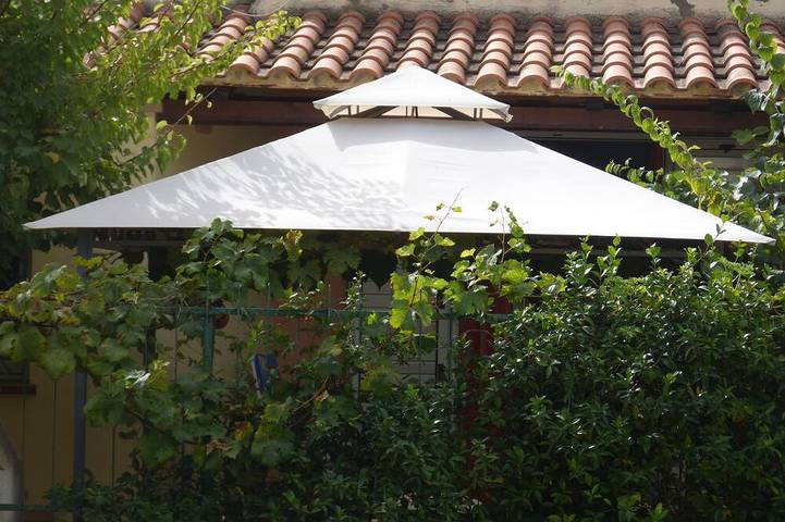 Ferienwohnung für 5 Personen, mit Garten und Balkon