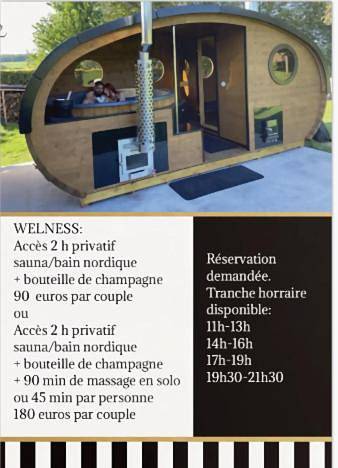 Location de vacances pour 2 personnes, avec sauna et piscine ainsi que jacuzzi et jardin dans Région de Liège - 3