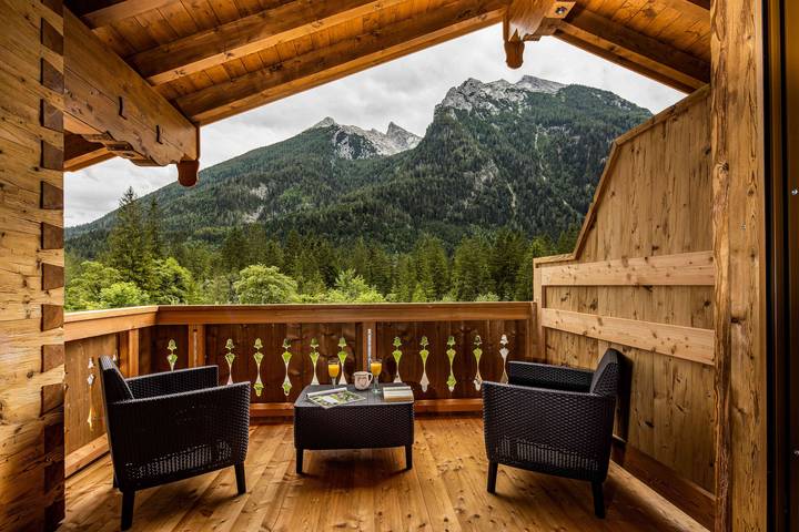 Hotel für 2 Personen, mit Terrasse in Ramsau bei Berchtesgaden