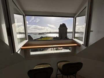 Gîte pour 6 personnes, avec vue dans Tour Solidor