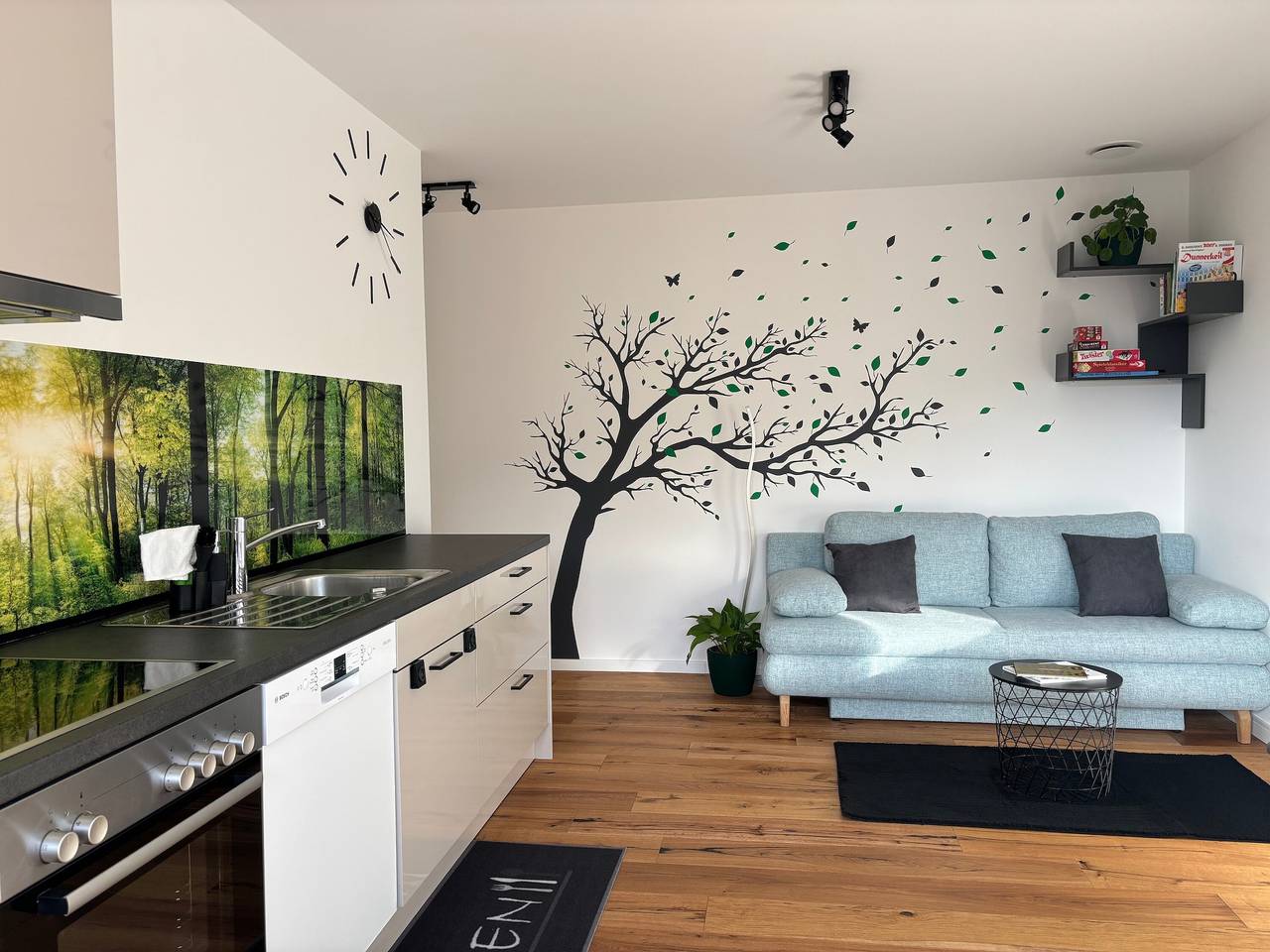 Ganze Wohnung, Ferienwohnung 'Weitblick' mit Bergblick I Natur I Ruhe I Abenteuer in Loffenau, Nordschwarzwald