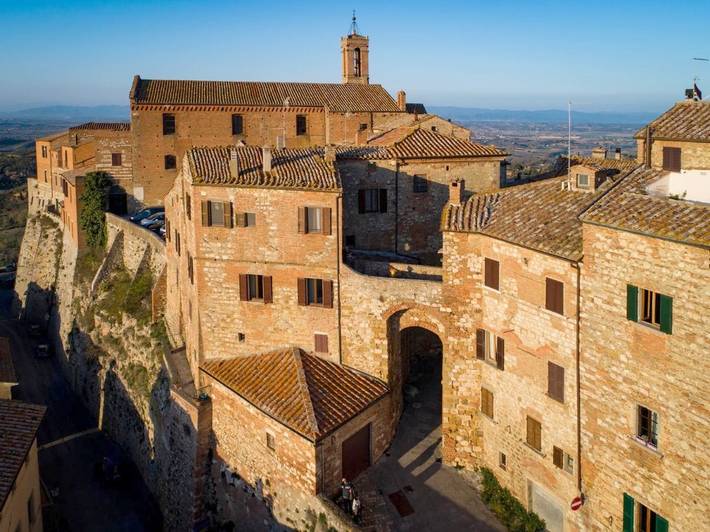 Maison d’hôte pour 2 personnes, avec Vue sur le lac et Vue à Montepulciano