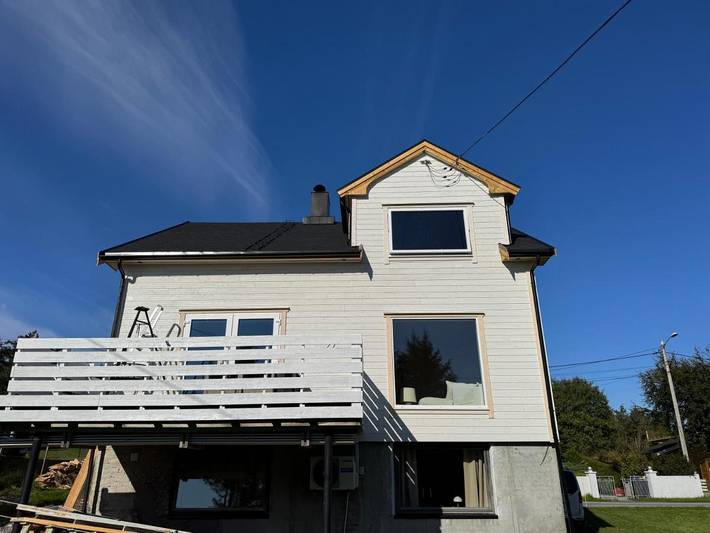 Ferienhaus für 2 Personen, mit Terrasse in Sandøy