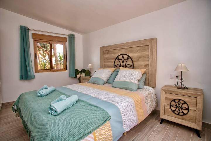 5mn Beach, Swimming pool, Sea view, Exotic garden, Air-conditioned, Ideal for families. in Águilas, Region Murcia