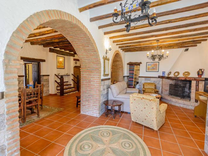 Ferienhaus für 4 Personen, mit Terrasse und Pool