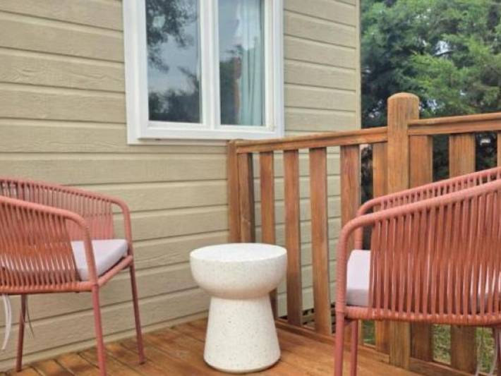 Camping pour 5 personnes, avec terrasse et piscine à Sainte-Marie-la-Mer - 2