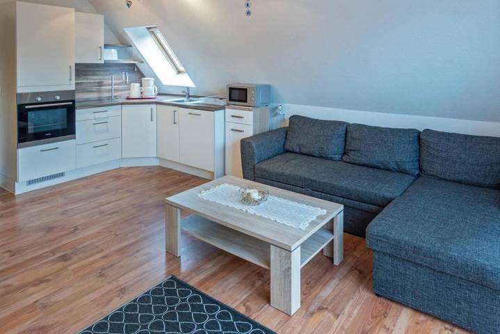 Ferienwohnung für 4 Personen, mit Balkon und Garten