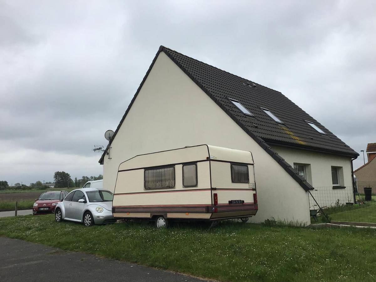 Vintage Caravane in Les Attaques, Région de Calais