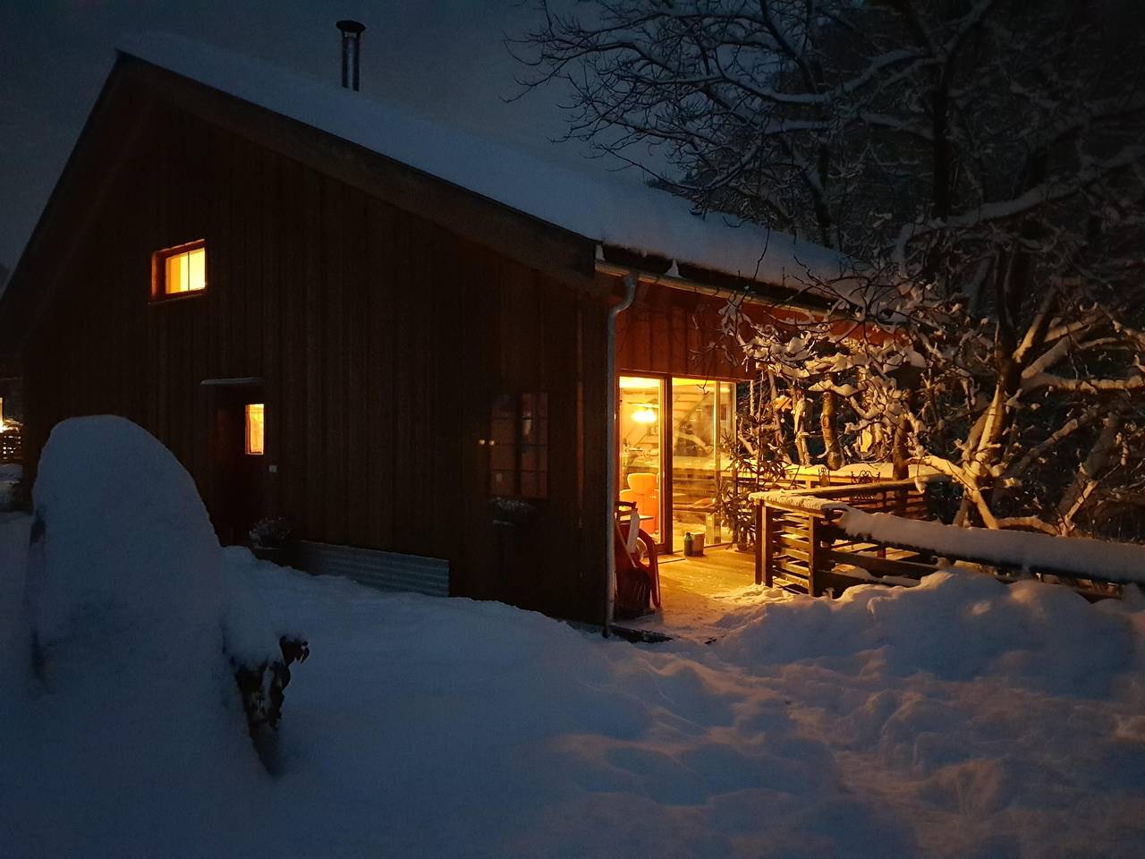 Chalet "Laugen Lodge" mit Panoramafenster und Terrasse in St. Pankraz, Ortleralpen
