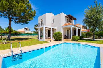Villa pour 6 personnes, avec balcon et jardin dans Rhodes