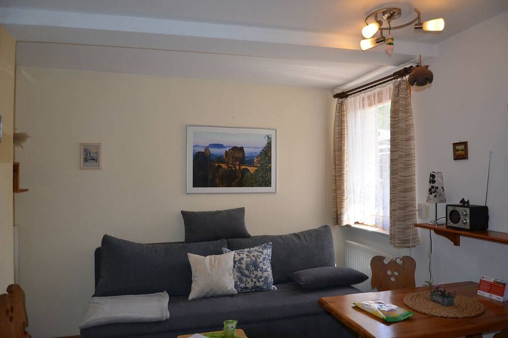 Haus am Stein - inmitten der Sächsischen Schweiz in Königstein bei Fewo in Pfaffendorf, Königstein