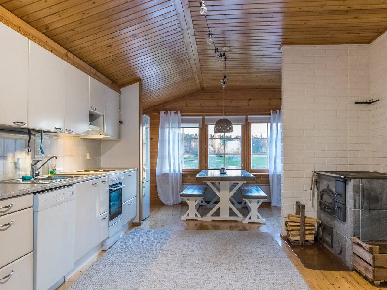 Villa kettu in Laukaa, Westfinnland