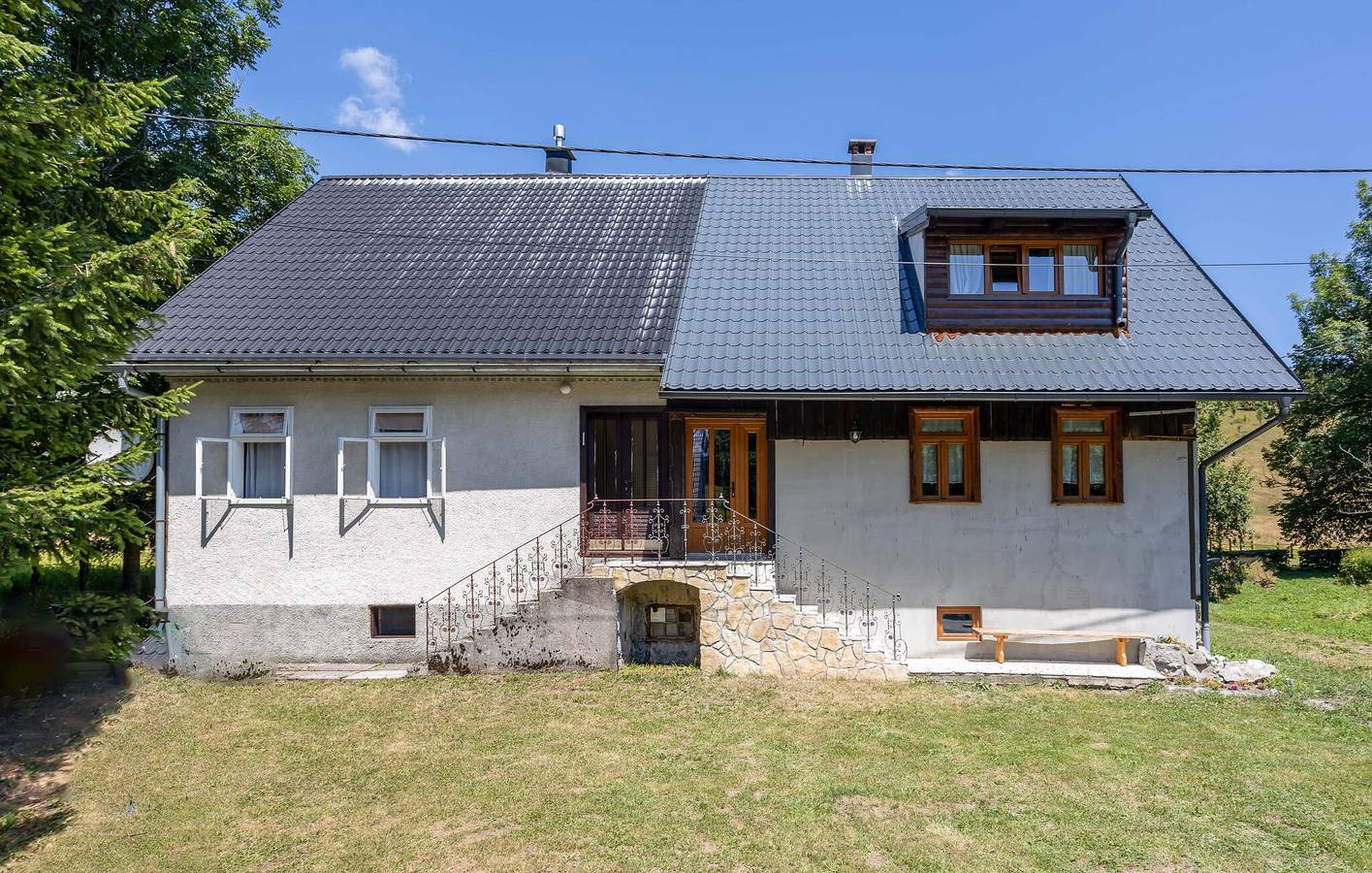 Holiday home for 10 people with garden in Mrkopalj, Primorje-Gorski Kotar