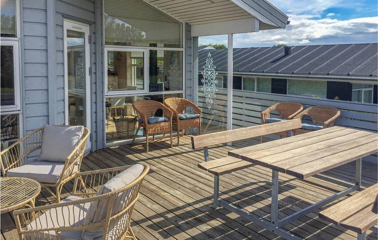 Maison de vacances pour 6 personnes avec terrasse in Dageløkke, Tranekær