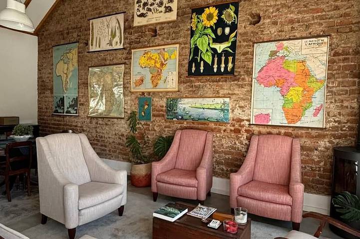 Location de vacances pour 6 personnes, avec terrasse ainsi que jardin et piscine, animaux acceptés dans São Cristóvão
