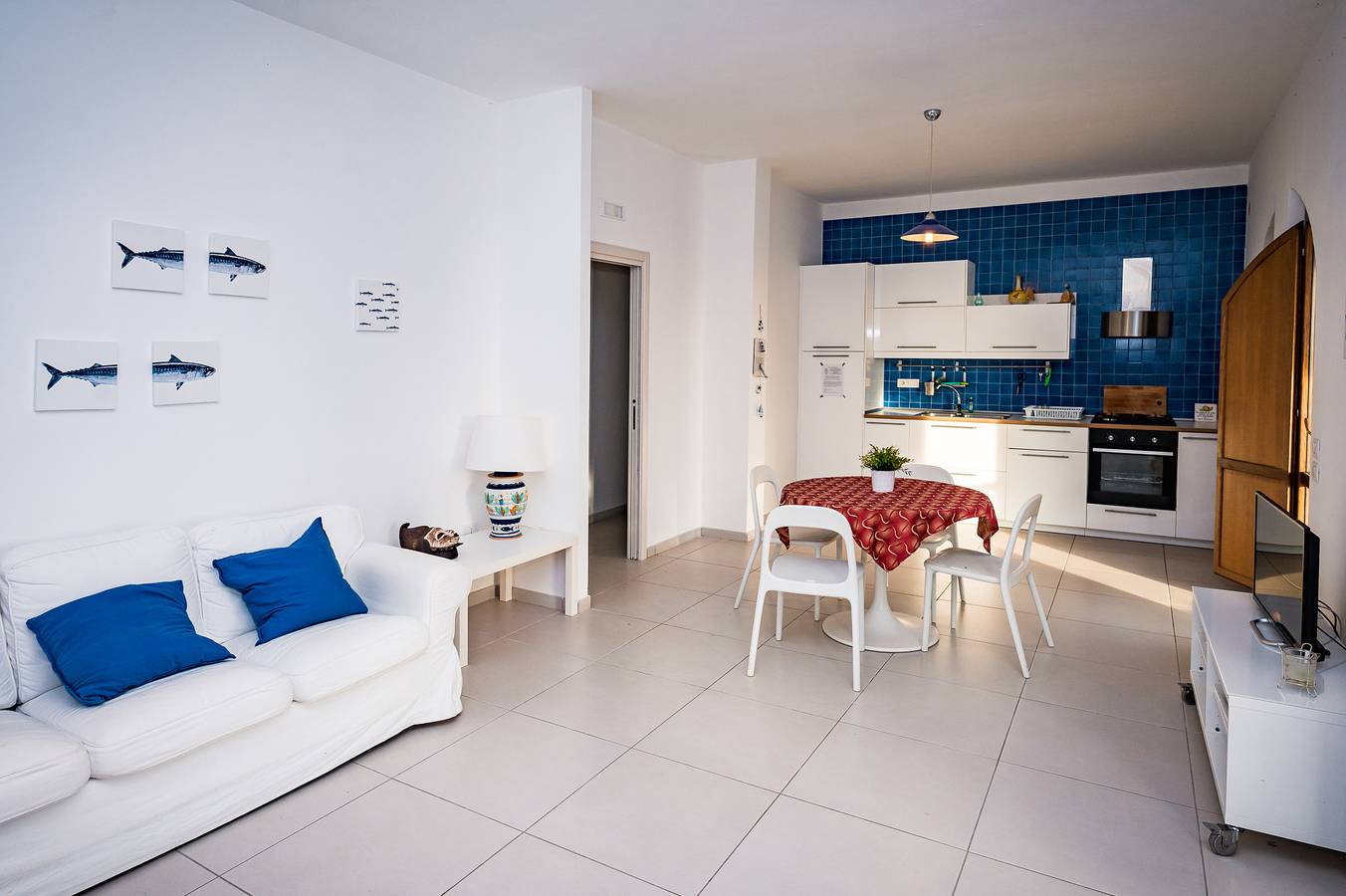 Casa vacanza per 8 persone con giardino in Pisciotta, Cilento Coast