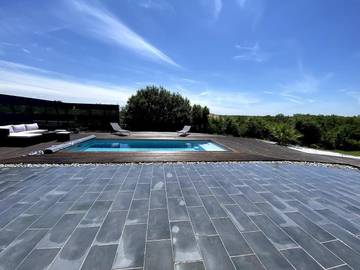 Cottage pour 10 personnes, avec jardin et piscine à Cieurac