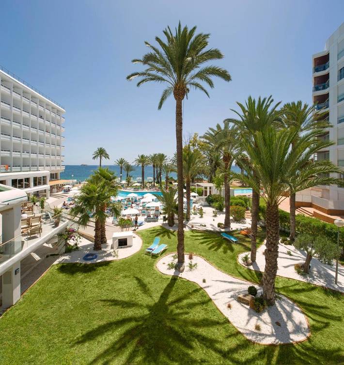 Hotel für 2 Personen, mit Balkon und Terrasse sowie Garten und Pool am Playa d'en Bossa - 3