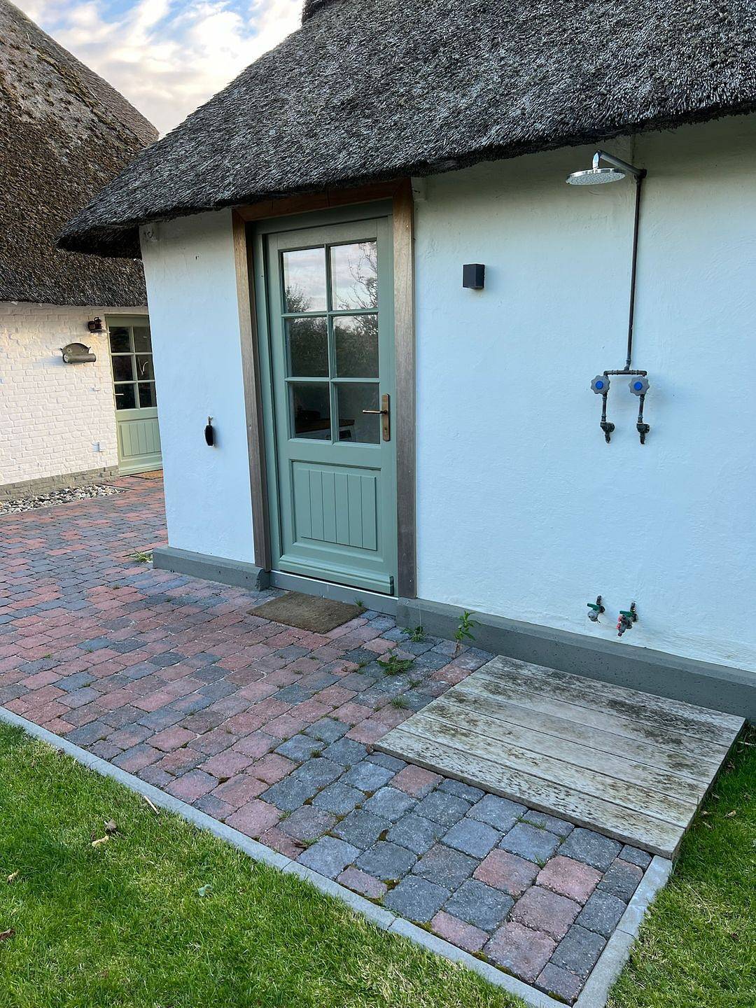 Reetdachhaus Deichperle: Sauna und Gartenidylle nahe dem Meer in Westerhever, Eiderstedt